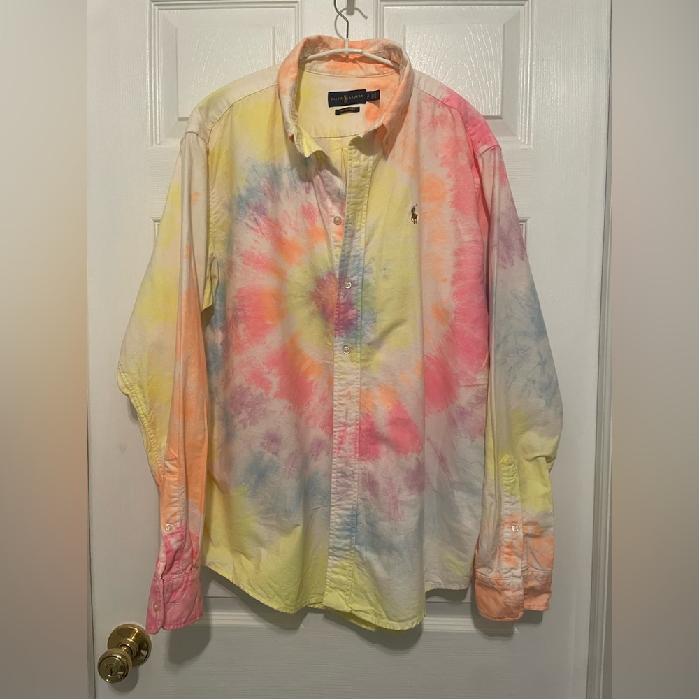 Ralph Lauren Pastel Tie-Dye RARE discontinued